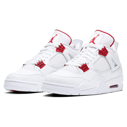 Air Jordan 4 Retro 'Red Metallic' — UK 3 | EU 35.5 | US 3.5 — Side View