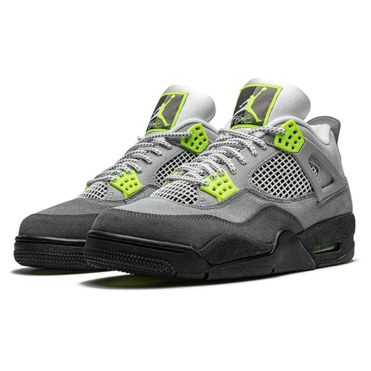 Air Jordan 4 Retro SE 'Neon 95' — UK 3 | EU 35.5 | US 3.5 — Side View