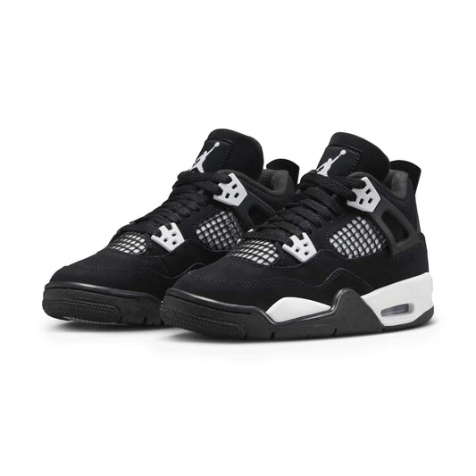 Jordan 4 Retro White Thunder GS — 3 UK — Side View