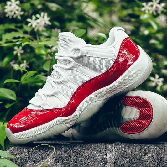 Air Jordan 11 Retro Low Varsity Red — UK 3 | EU 35.5 | US 3.5 — Side View