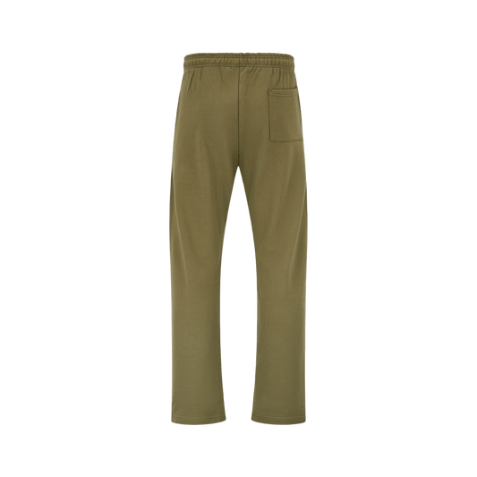 Broken Planet x KG Sweat Pants 'Olive Green' — XXS — Side View