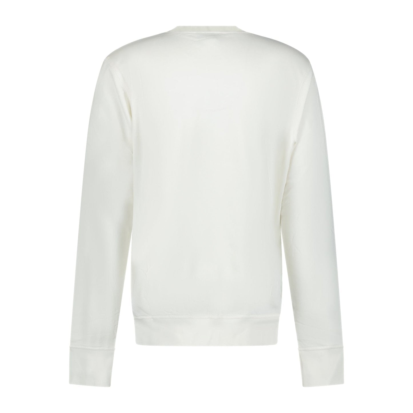Casablanca Orbite Autour De L'Orange Beaded Sweatshirt White — S — Back View
