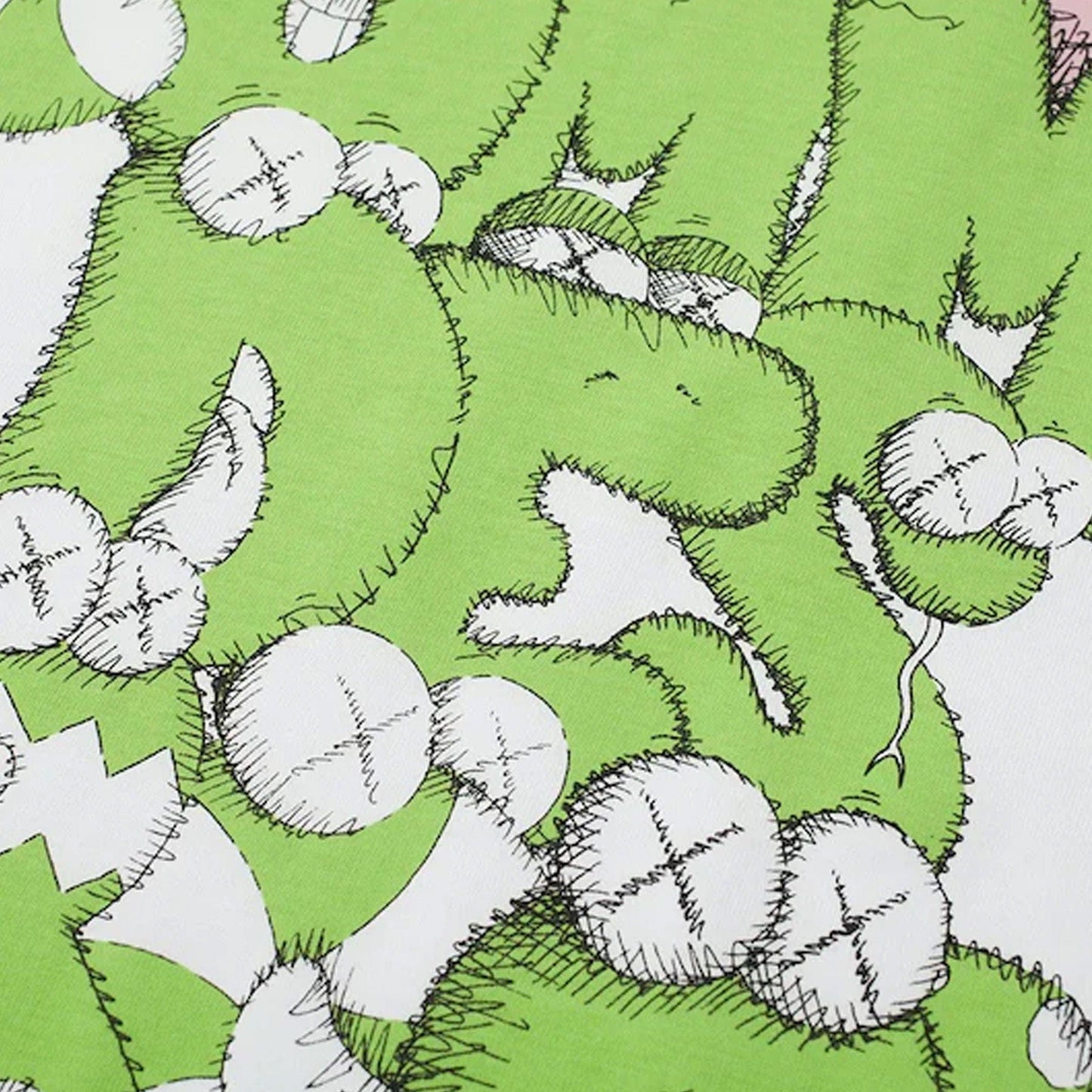 Comme des Garçons SHIRT x KAWS Print T-Shirt 'White' — XXS — Side View