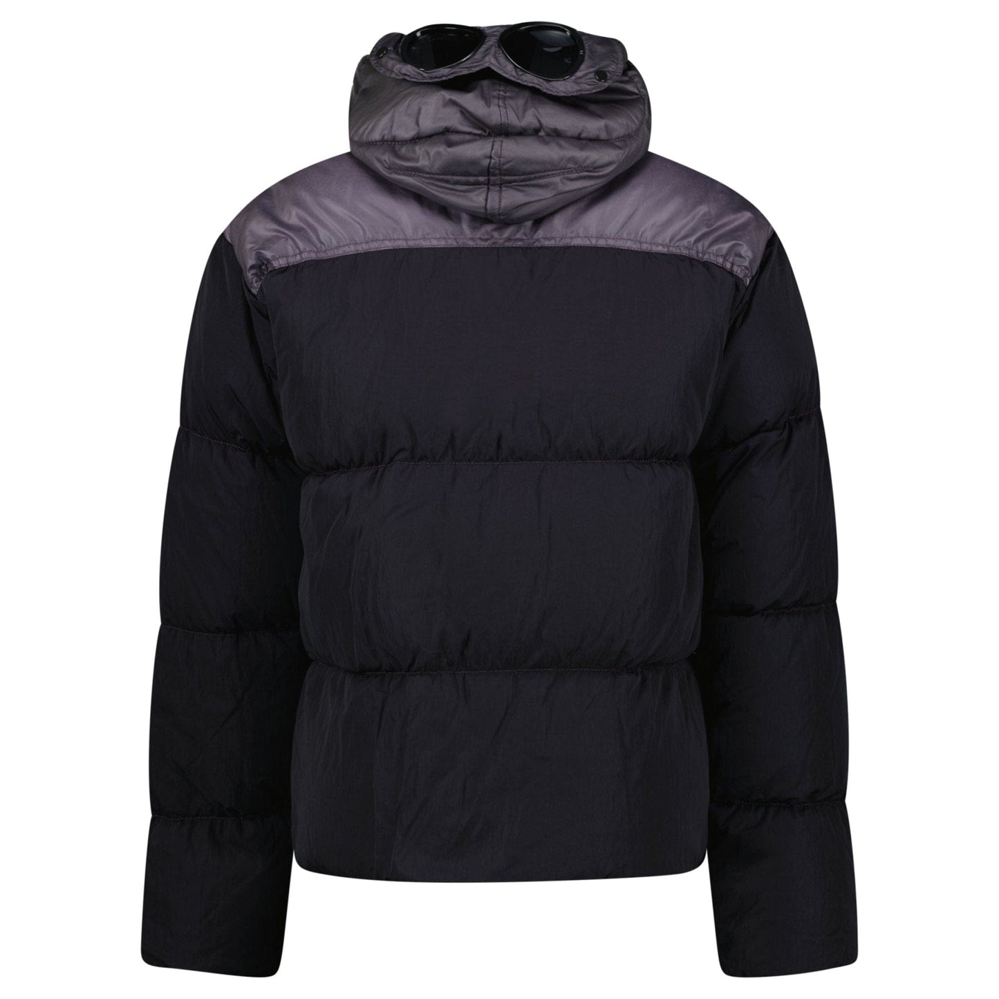 CP Company Eco Chrome R Mixed Goggle Down Jacket Nightshade — M — Detail View