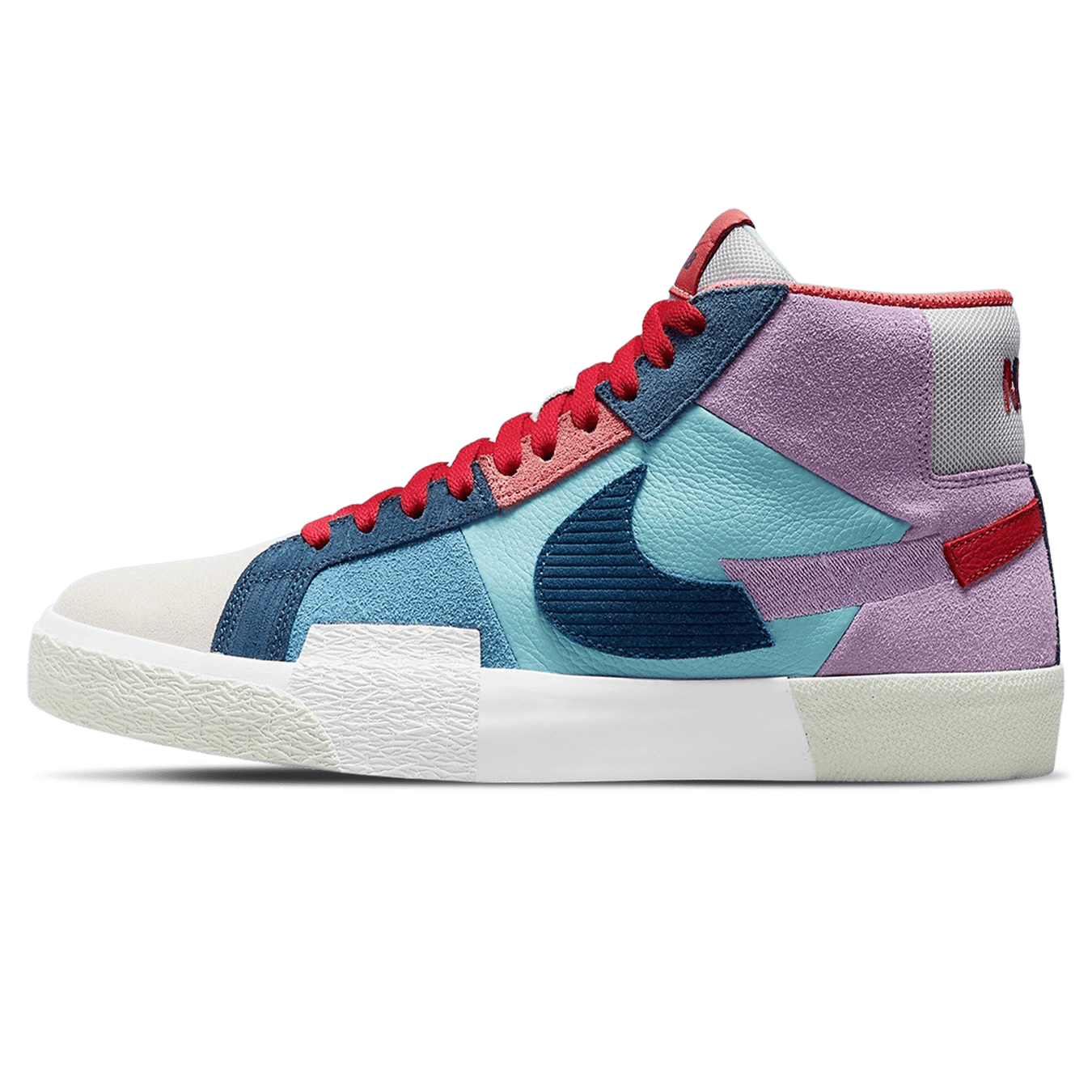 Nike Zoom Blazer Mid Premium SB 'Mosaic Pack - Multi' — UK 3 | EU 35.5 | US 3.5 — Front View