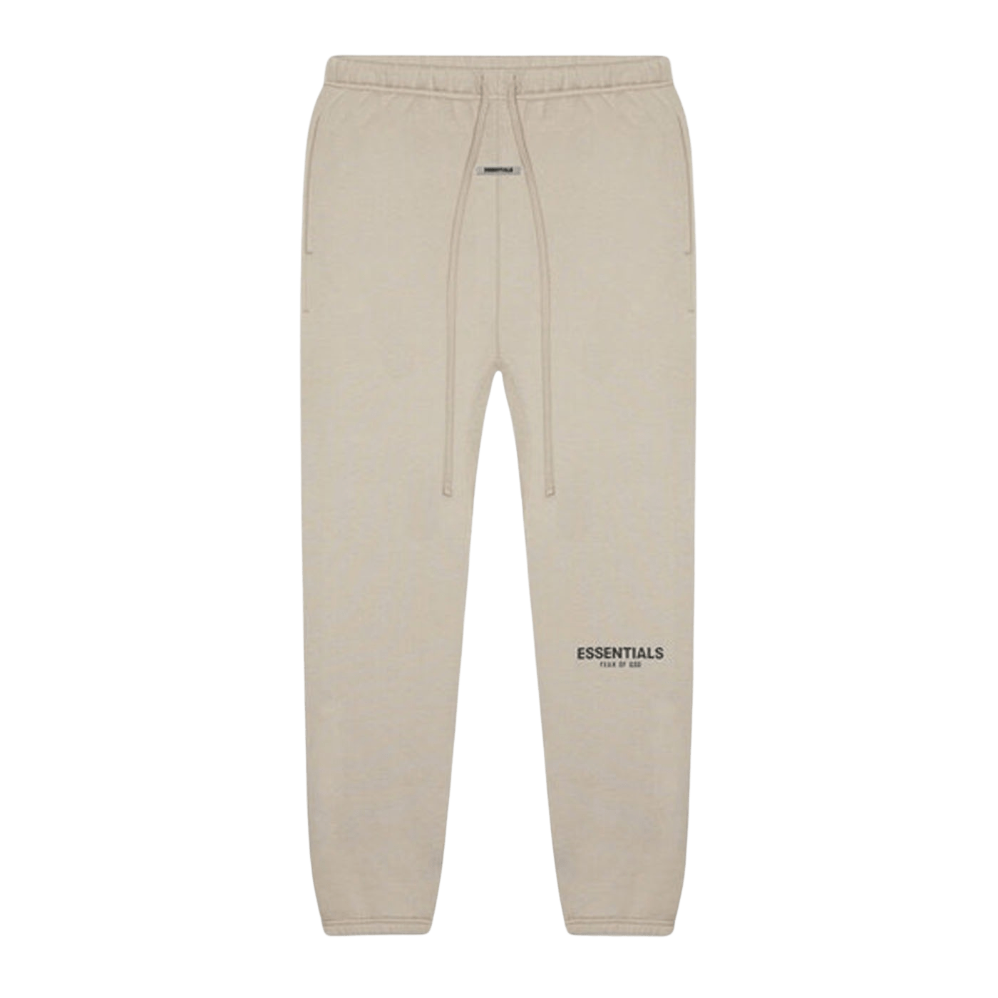 FEAR OF GOD ESSENTIALS Sweatpants Olive/Khaki — XXS — Front View