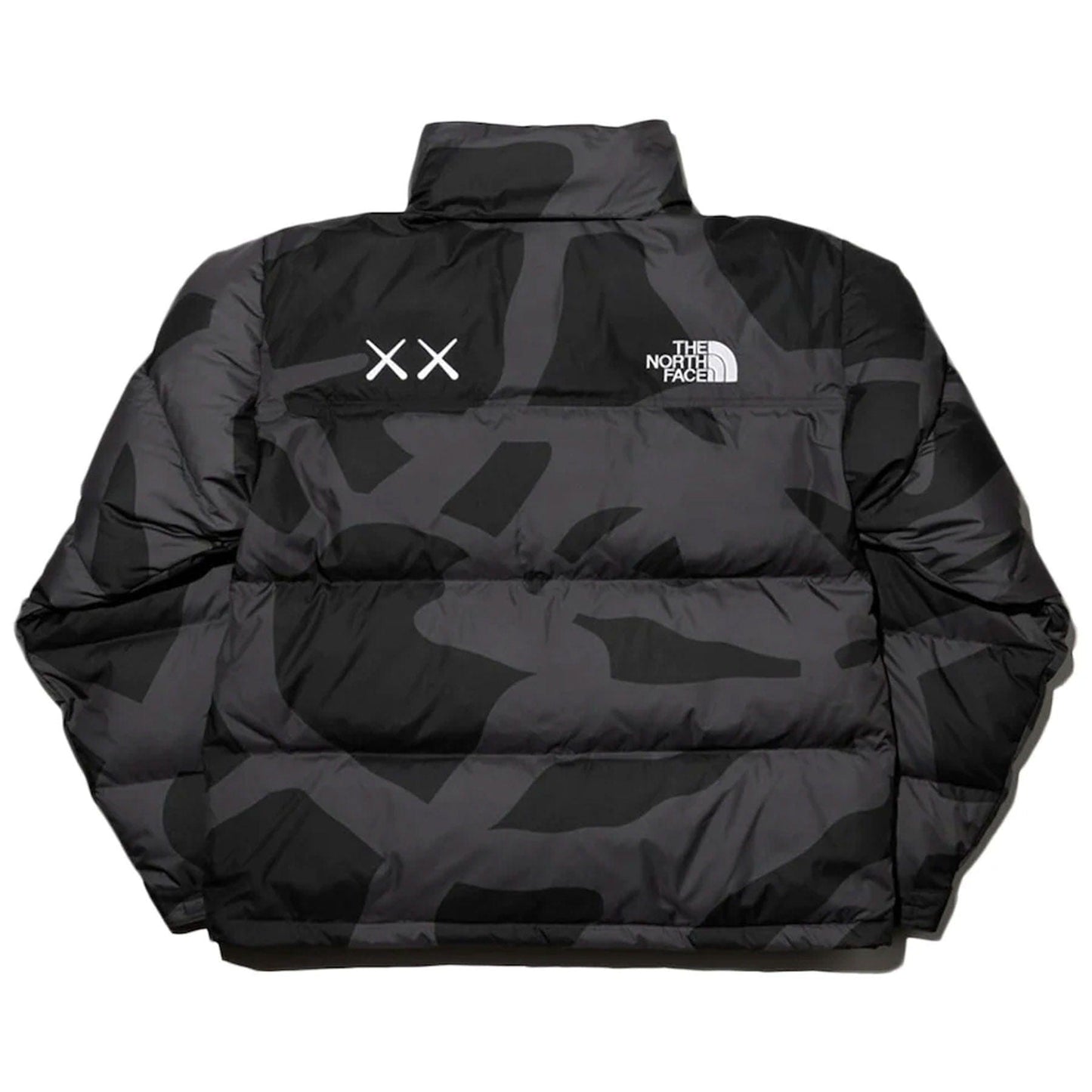 The North Face x KAWS Retro 1996 Nuptse Jacket 'Black' — XXS — Side View