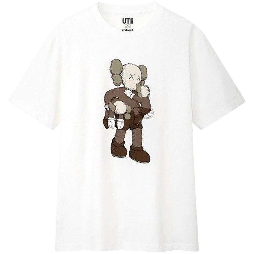 KAWS x Uniqlo Clean Slate Tee White — XXS — Front View