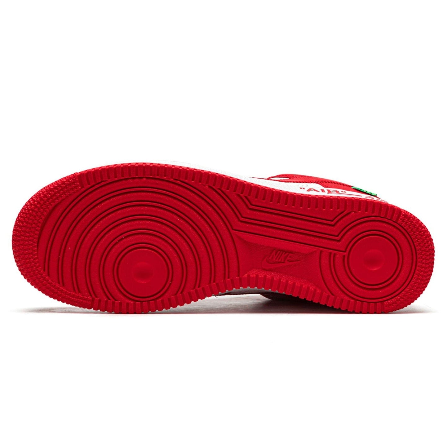 Louis Vuitton Nike Air Force 1 Low By Virgil Abloh White Comet Red — UK 1 — Lifestyle View
