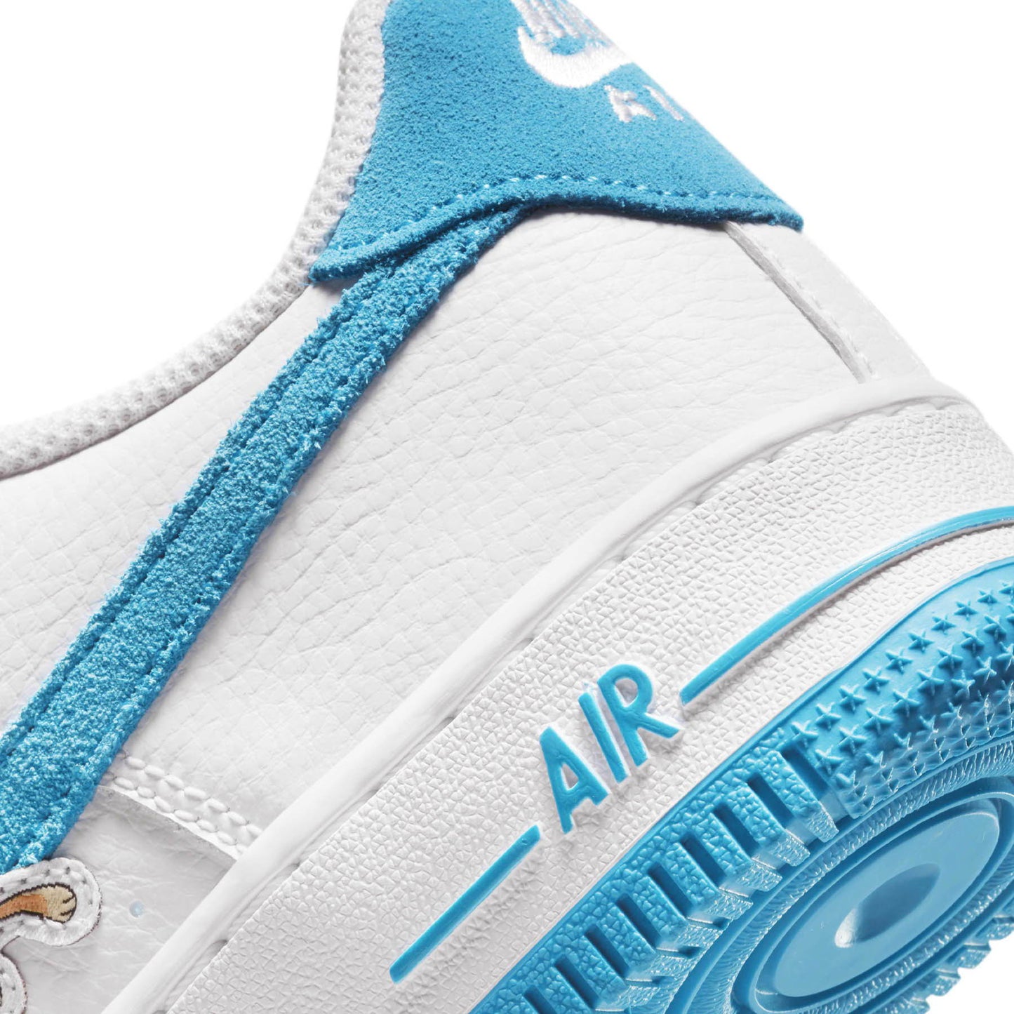 Space Jam x Nike Air Force 1 '07 GS 'Hare' — UK 13.5 | EU 32 | US 1Y — Alternate View 7