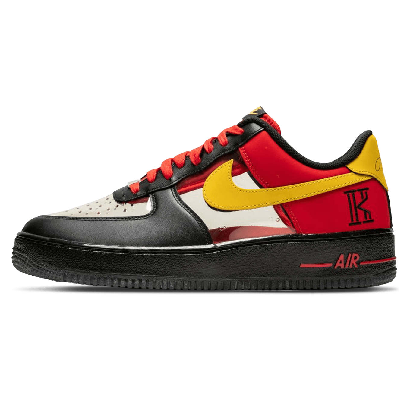 Nike Air Force 1 Cmft Signature Qs 'Kyrie Irving' — UK 3 | EU 35.5 | US 3.5 — Front View