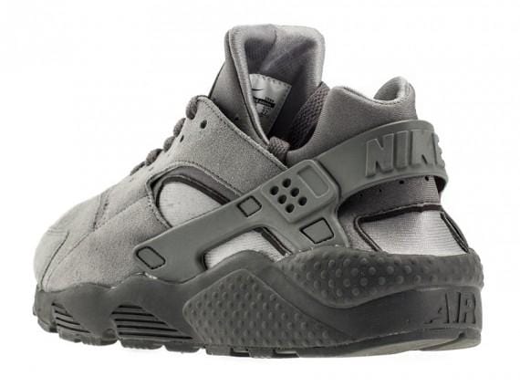 Nike Air Huarache 'Cool Grey' — UK 3 | EU 35.5 | US 3.5 — Back View
