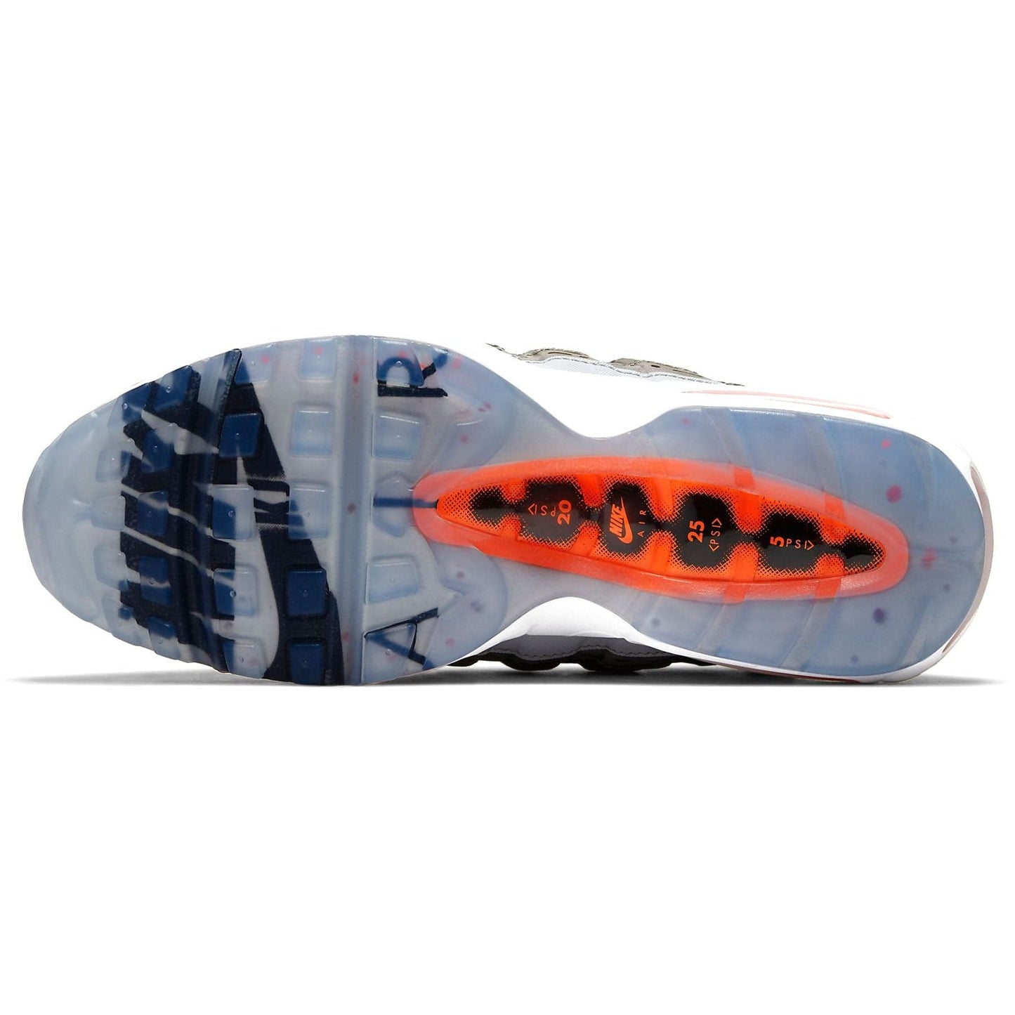 Nike Air Max 95 Kim Jones Black 'Total Orange' — UK 3 | EU 35.5 | US 3.5 — Detail View