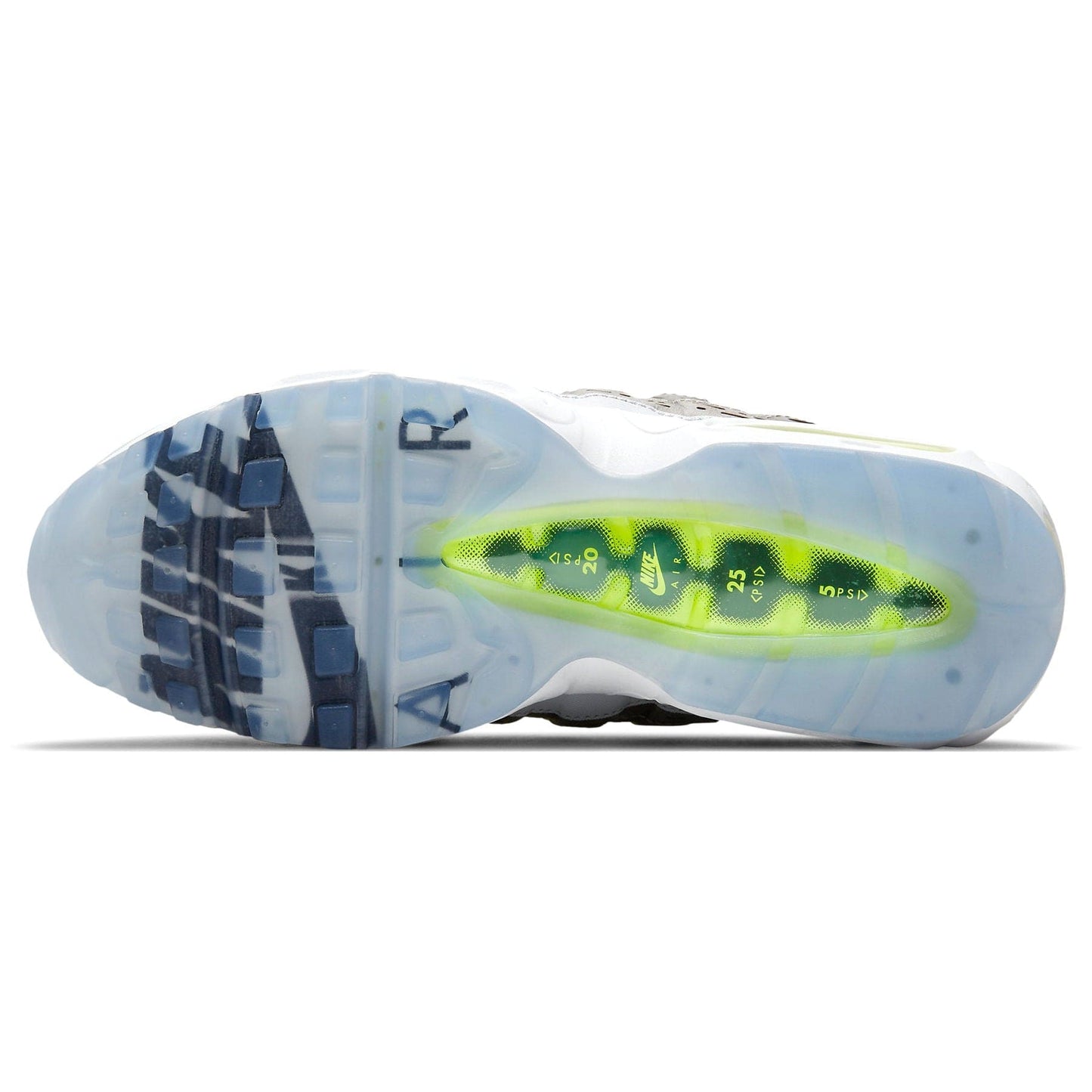 Nike Air Max 95 Kim Jones Black 'Volt' — UK 3 | EU 35.5 | US 3.5 — Detail View