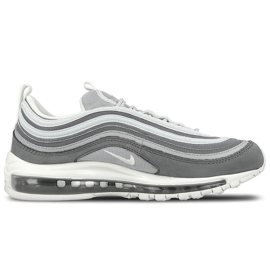 Nike Air Max 97 Premium Wolf Grey-Dark Grey — UK 3 | EU 35.5 | US 3.5 — Side View