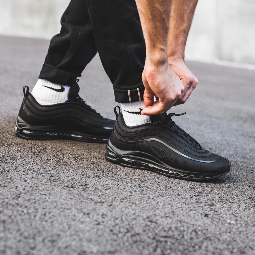 Nike Air Max 97 Ultra Triple Black — UK 3 | EU 35.5 | US 3.5 — Alternate View 7
