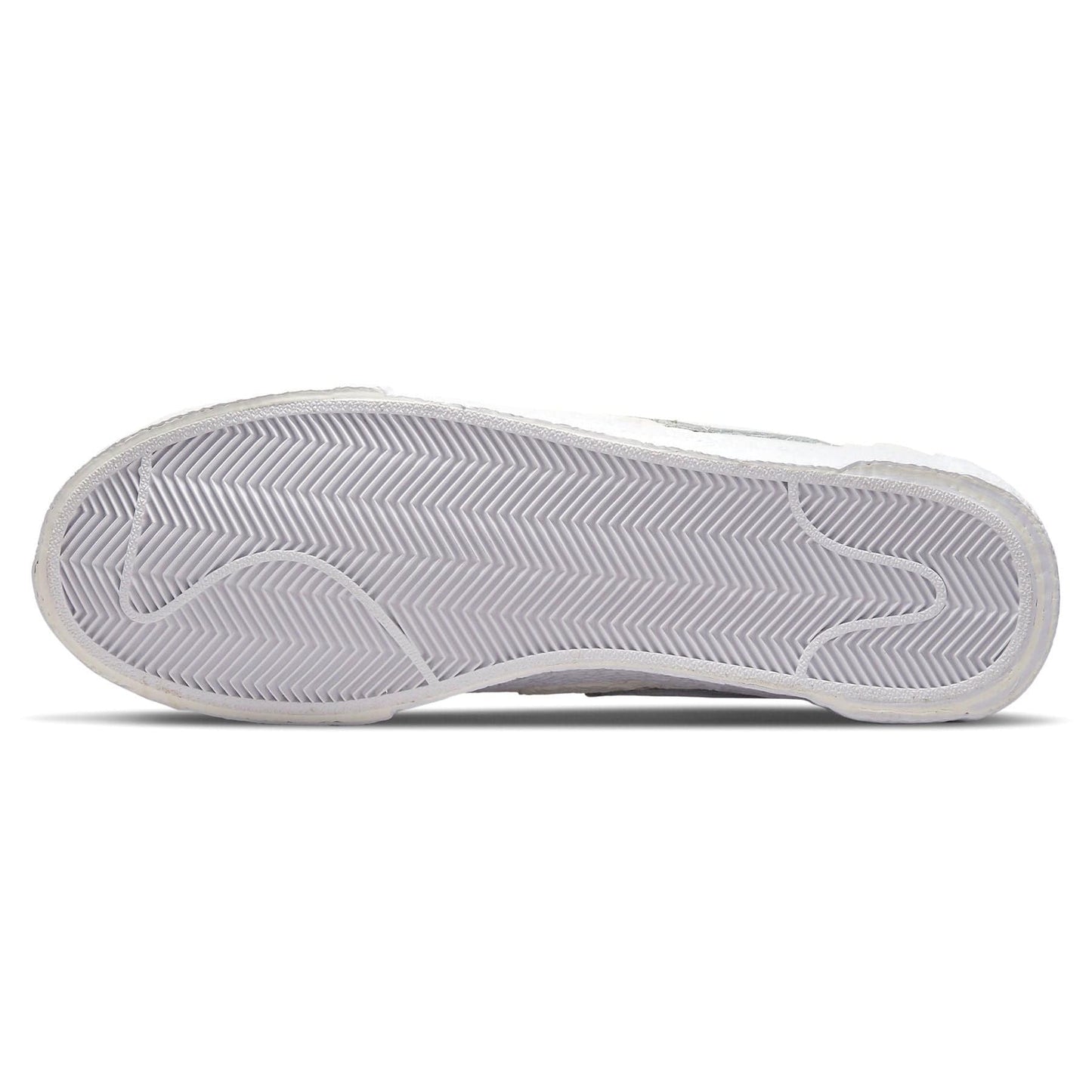 Kaws x sacai x Nike Blazer Low 'White Patent' — UK 3 | EU 35.5 | US 3.5 — Detail View