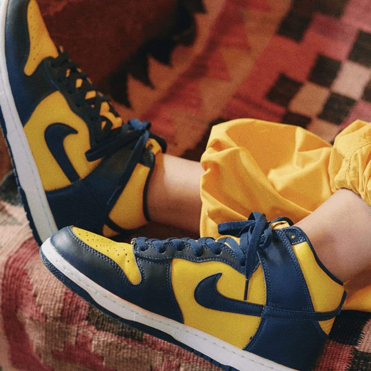 Nike Dunk High SP 'Michigan' 2020 — UK 3 | EU 35.5 | US 3.5 — Alternate View 8