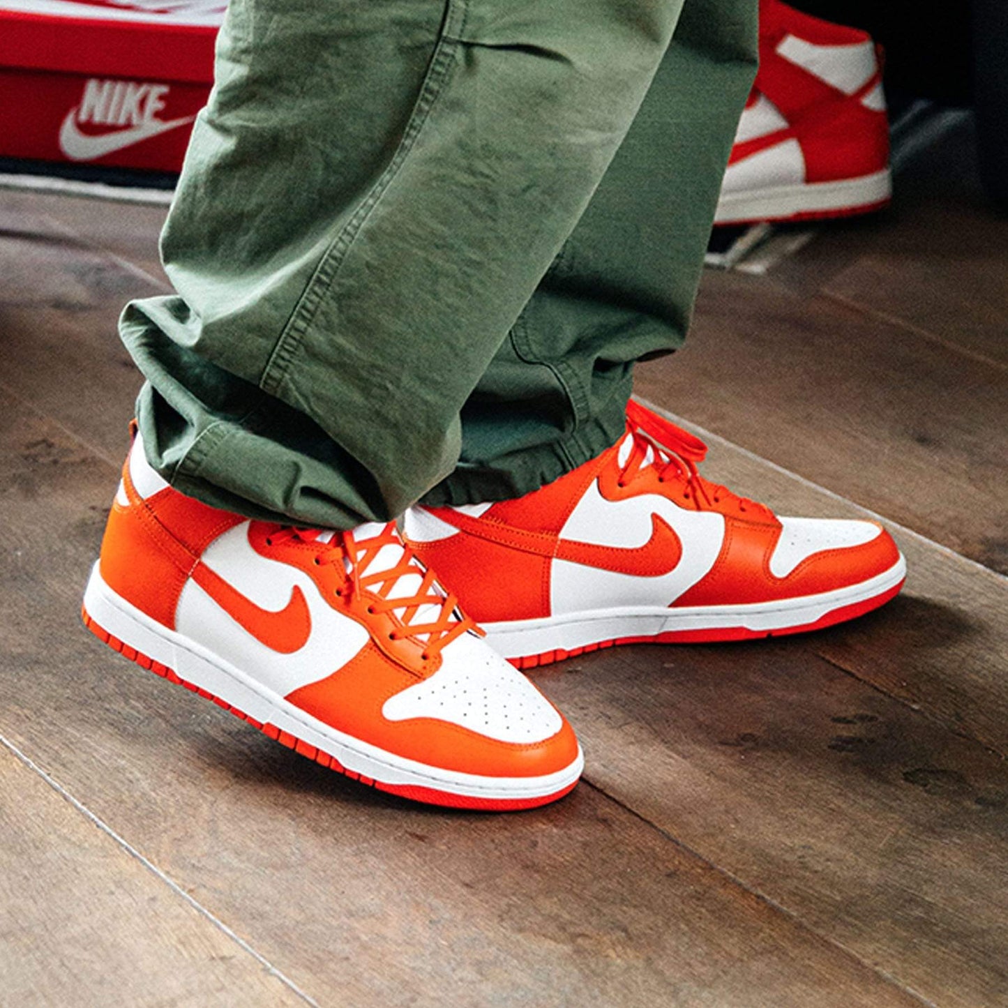 Nike Dunk High SP 'Syracuse' 2021 — UK 3 | EU 35.5 | US 3.5 — Alternate View 9