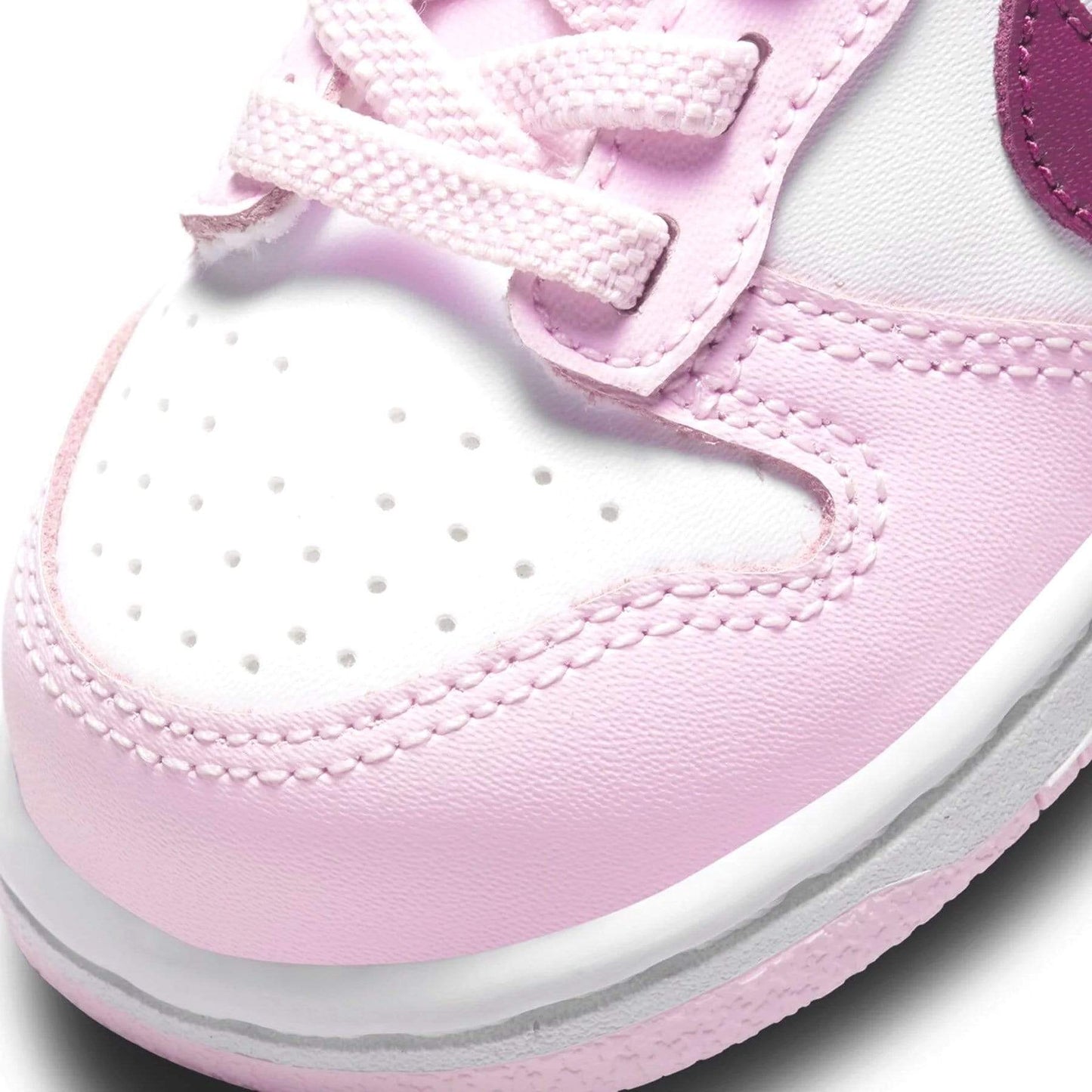 Nike Dunk Low TD 'Pink Foam Dark Beetroot' — UK 0C | EU 15 | US 0C — Lifestyle View
