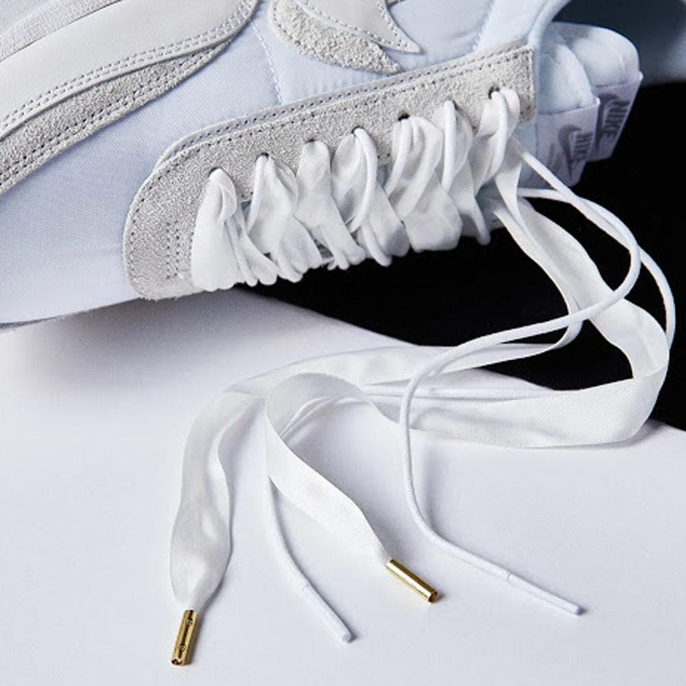 Sacai x Nike LDWaffle 'White Nylon' — UK 3 | EU 35.5 | US 3.5 — Alternate View 8