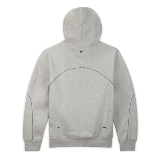 Nike x Drake NOCTA Cardinal Stock Hoodie Grey — XXS — Side View