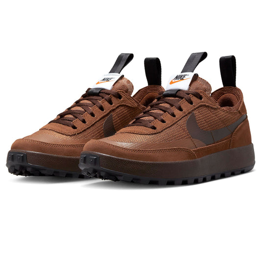 Tom Sachs x NikeCraft General Purpose Shoe 'Brown' — UK 2.5 | EU 35.5 | US 5 — Side View