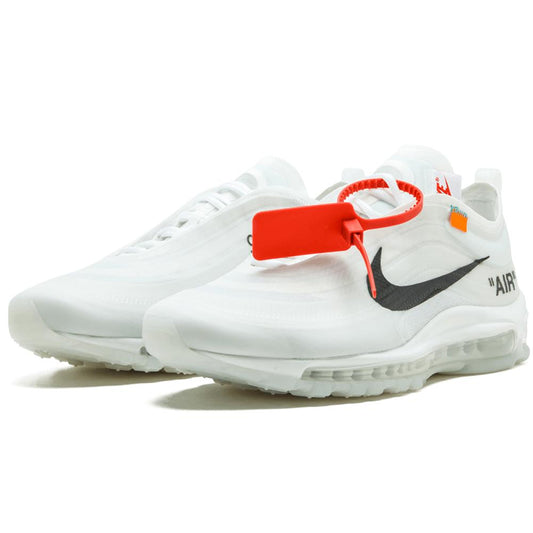 OFF-WHITE x Nike Air Max 97 OG - White — UK 3 | EU 35.5 | US 3.5 — Side View