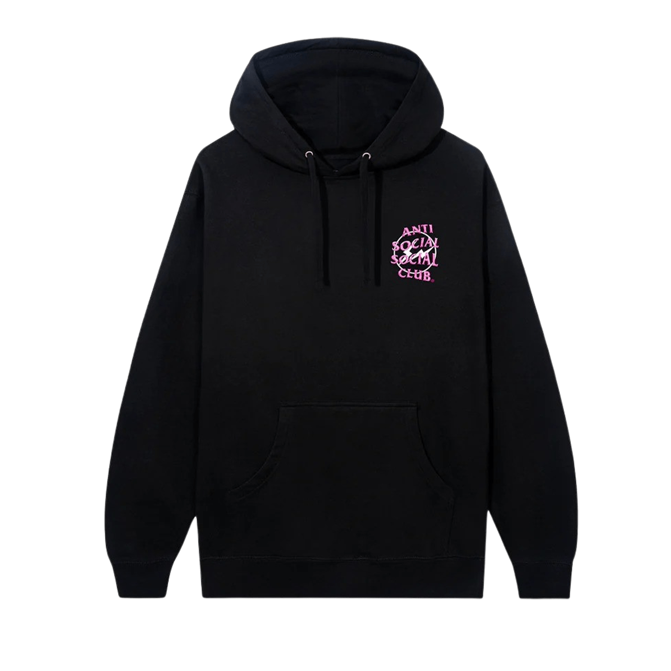Anti Social Social Club x Fragment Precious Petals Hoodie 'Black Pink' (FW22) — XXS — Side View