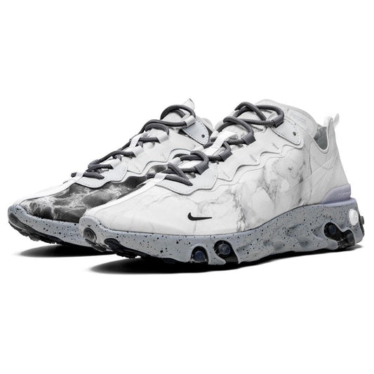 Kendrick Lamar x React Element 55 'Pure Platinum' — UK 3 | EU 35.5 | US 3.5 — Side View