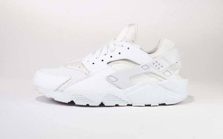 Nike Air Huarache 'Platinum White' — UK 3 | EU 35.5 | US 3.5 — Top View