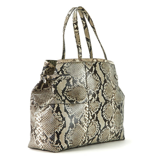 Asprey Tote Tote in Grey, Exotic — Side View