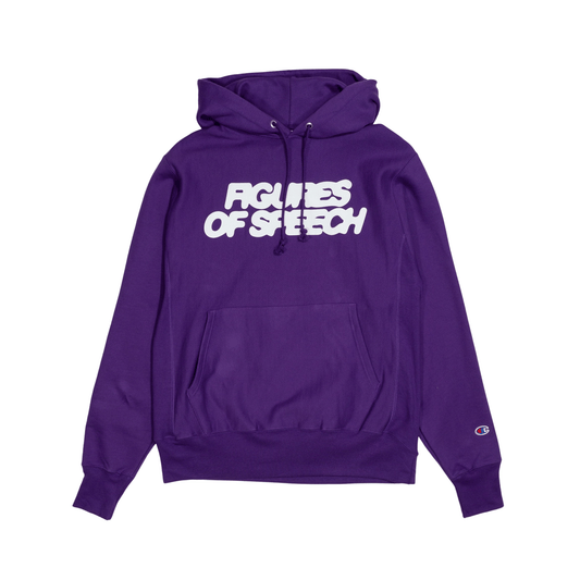 Virgil Abloh FOS Trojan Horse Hoodie 'Purple' — XXS — Side View