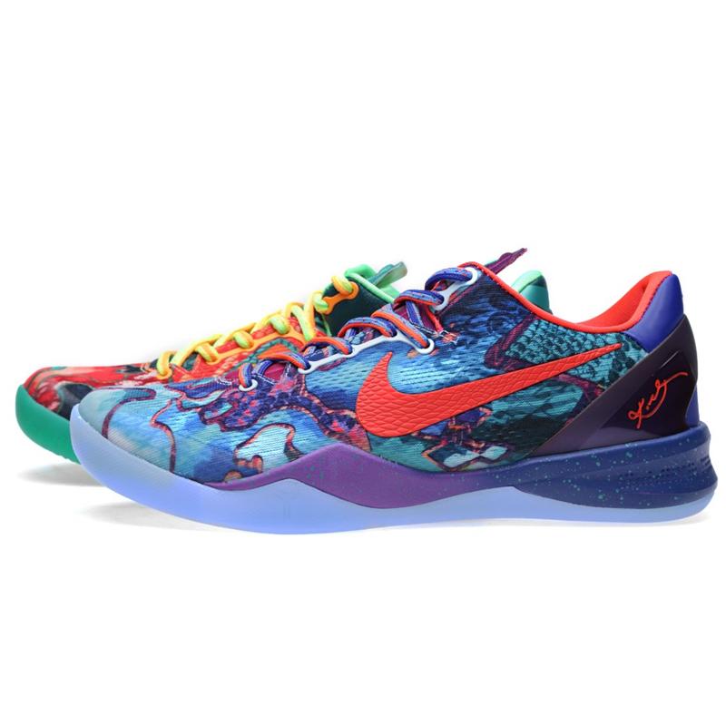 Nike Kobe 8 System Premium 'What the Kobe' — UK 3 | EU 35.5 | US 3.5 — Front View