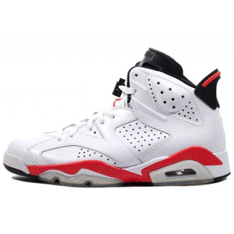 Air Jordan 6 'White-Infrared' — UK 3 | EU 35.5 | US 3.5 — Front View