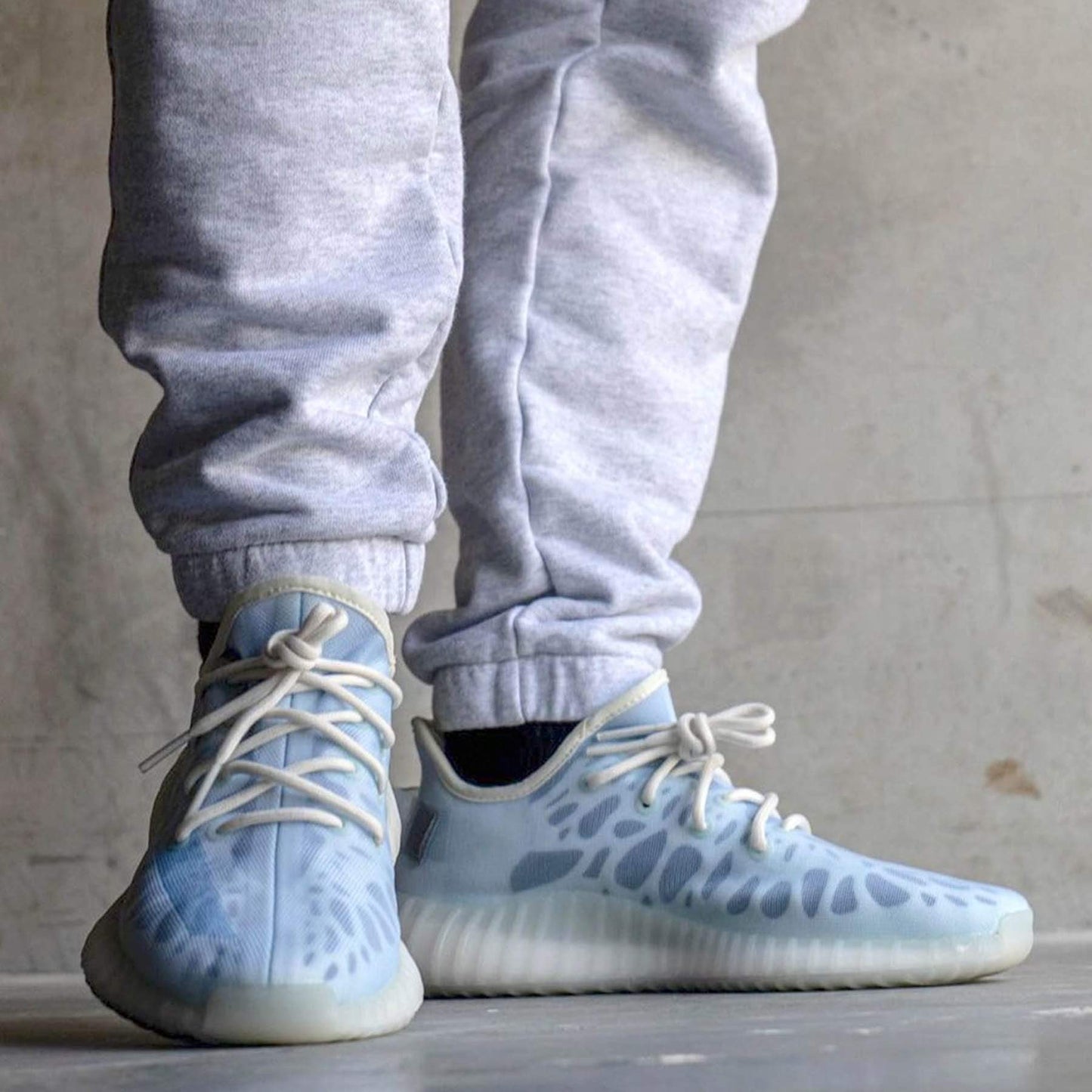 adidas Yeezy Boost 350 V2 'Mono Ice' — UK 3.5 | EU 36 | US 4 — Alternate View 8