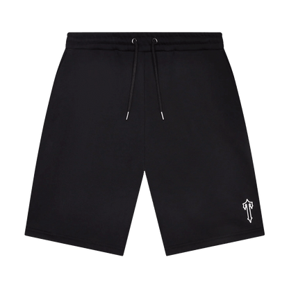 Trapstar Foundation Shorts 'Black' — XXS — Front View