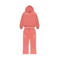 Trapstar Deconstructed Decoded Tracksuit- Coral — XXS — Front View