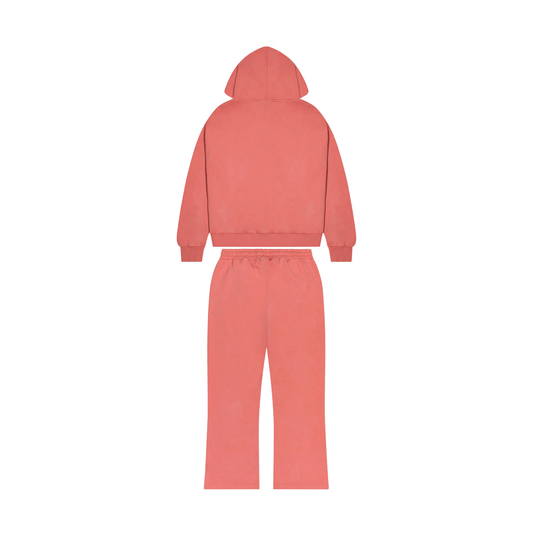 Trapstar Deconstructed Decoded Tracksuit- Coral — XXS — Side View
