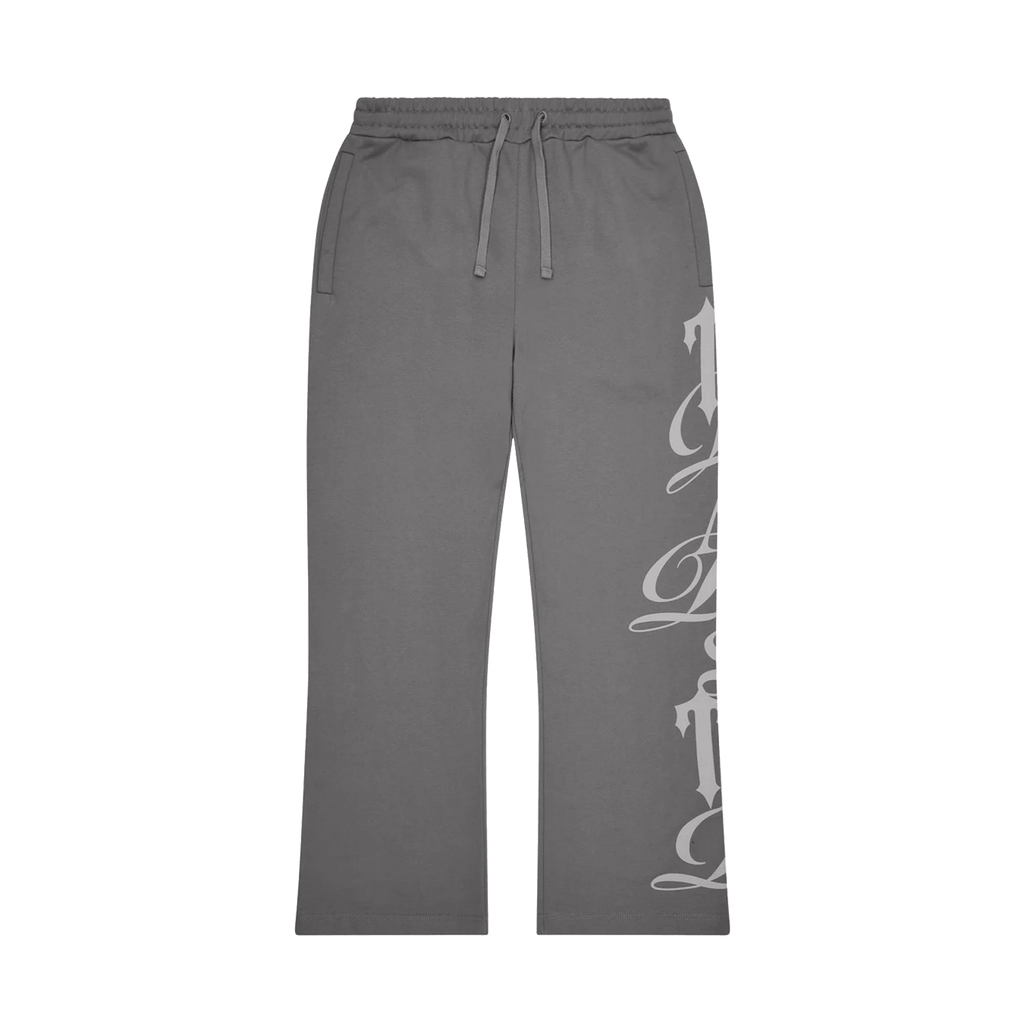 Trapstar Script Jogger 2.0 - Grey — XXS — Front View