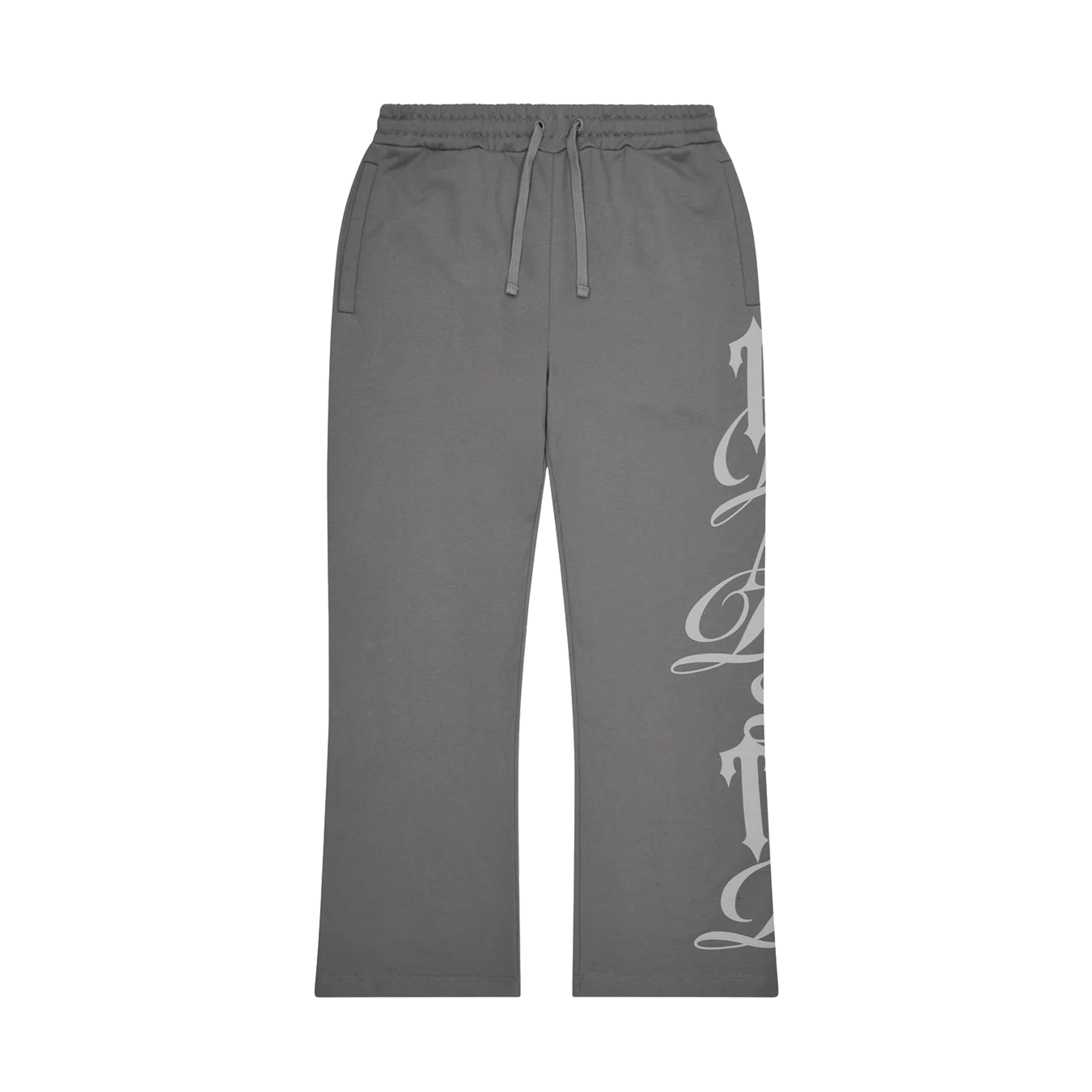Trapstar Script Jogger 2.0 - Grey — XXS — Front View