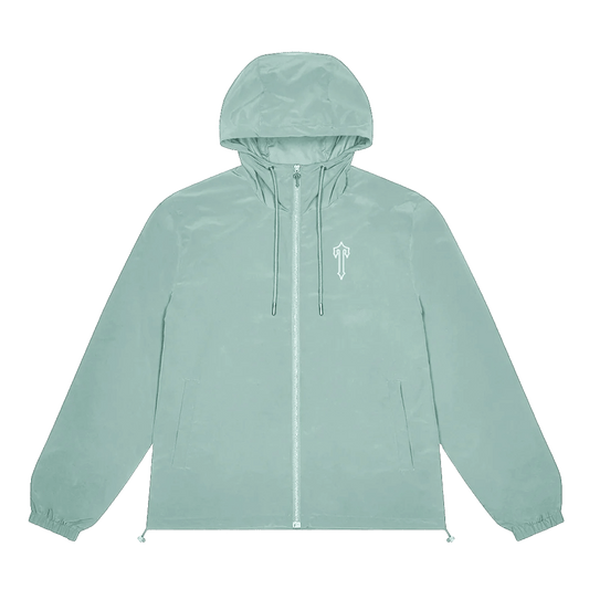 Trapstar Foundation Windbreaker 'Teal' — XXS — Front View