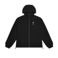 Trapstar Foundation Windbreaker 'Black' — XXS — Front View