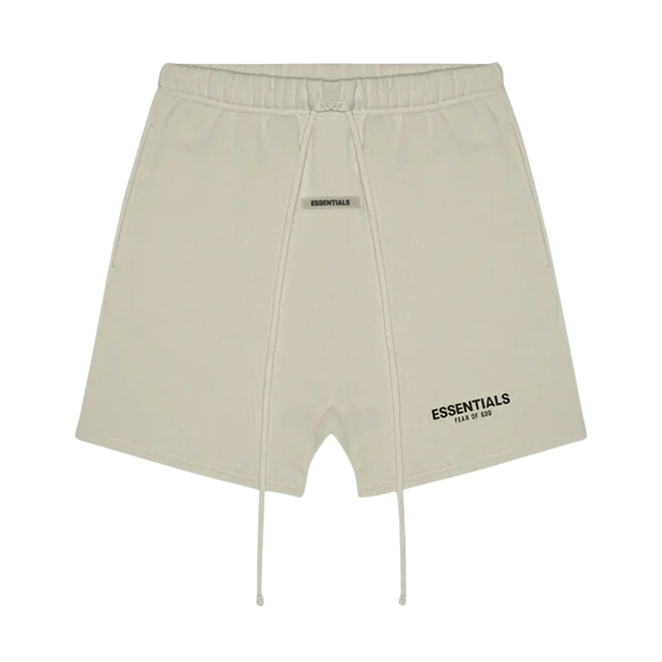 Fear of God Essentials Shorts 'Moss' — XXS — Front View