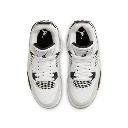 Air Jordan 4 Retro Military Black GS — 3 UK — Side View