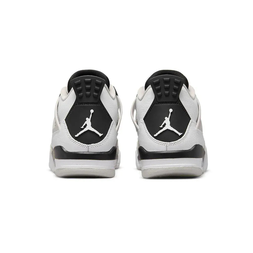 Air Jordan 4 Retro Military Black GS — 3 UK — Top View