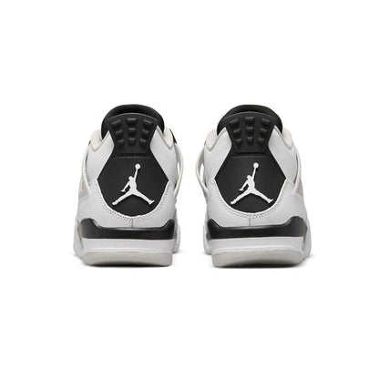 Air Jordan 4 Retro Military Black GS — 3 UK — Top View