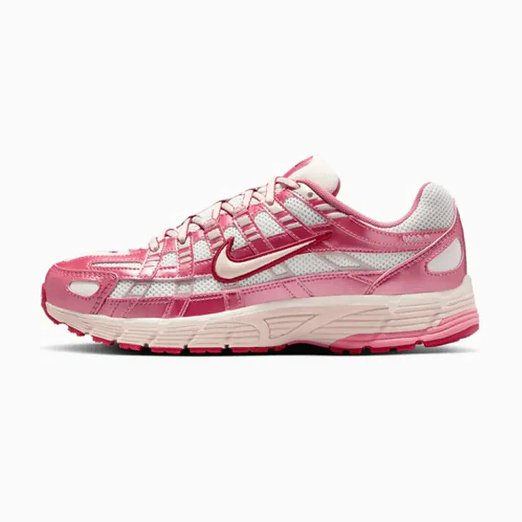 Nike P-6000 White Silt Red Peony W — 2.5 UK — Front View