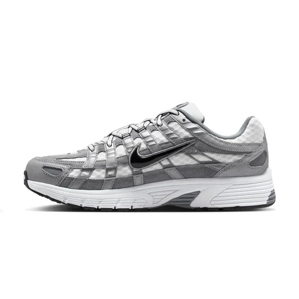 Nike P-6000 White Metallic Cool Grey — 2 UK — Side View