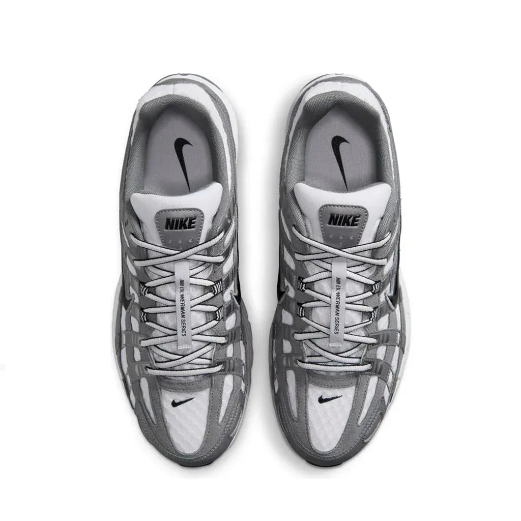 Nike P-6000 White Metallic Cool Grey — 2 UK — Back View